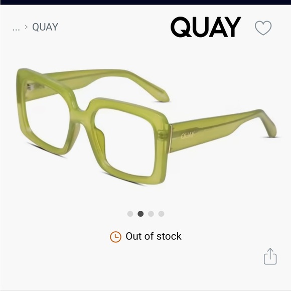 🌻NWT QUAY Total Vibe Blue Light Glasses🌻 - Picture 2 of 4